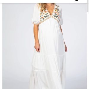 Pink Blush size L maternity dress